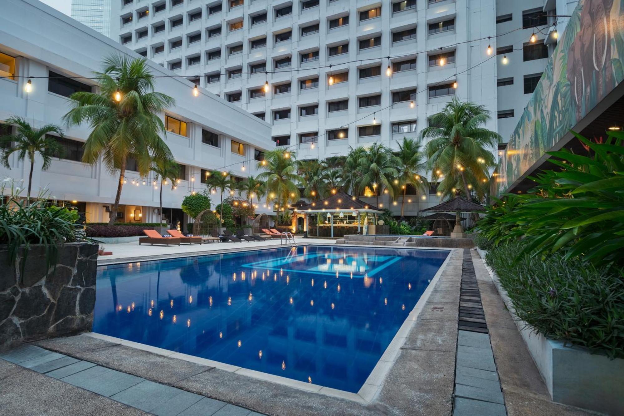 Hotel Grand Sahid Jaya Cbd Jakarta Exterior foto